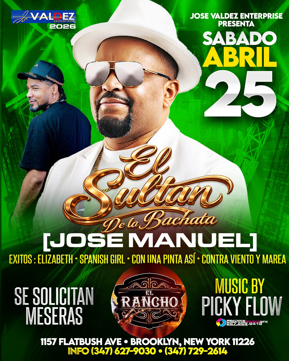 Buy tickets for EL SULTAN DE LA BACHATA (JOSE MANUEL) EL SULTAN DE LA BACHATA (JOSE MANUEL)