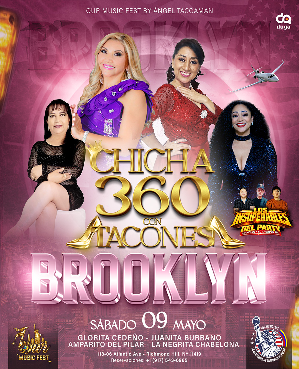 CHICHA 360 CON TACONES