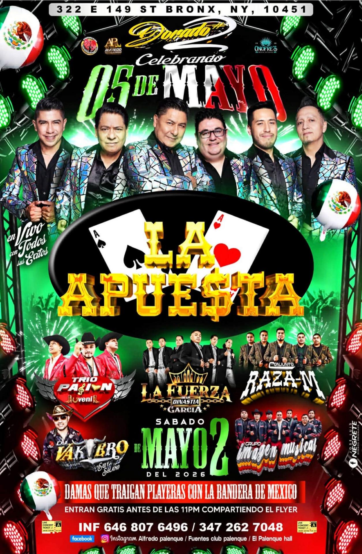 Buy tickets for LA APUESTA LA APUESTA