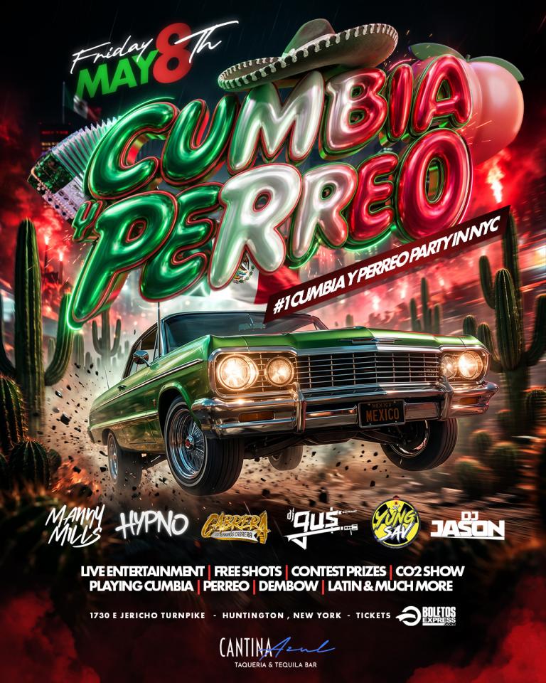 Buy tickets for Cumbia y Perreo Long Island Cumbia y Perreo Long Island