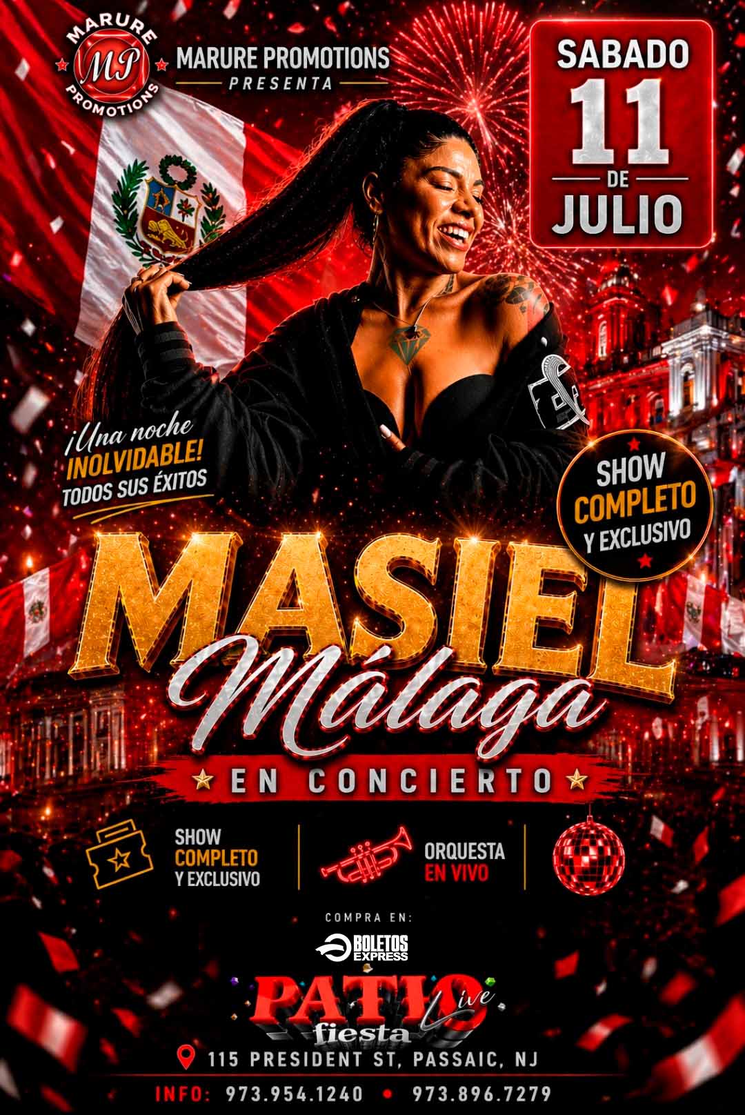 MASIEL MALAGA EN CONCIERTO