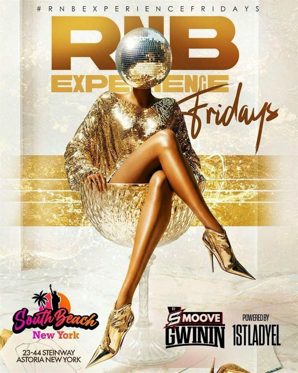 RNB Experience Fridays at South Beach Astoria – Friday, May 15