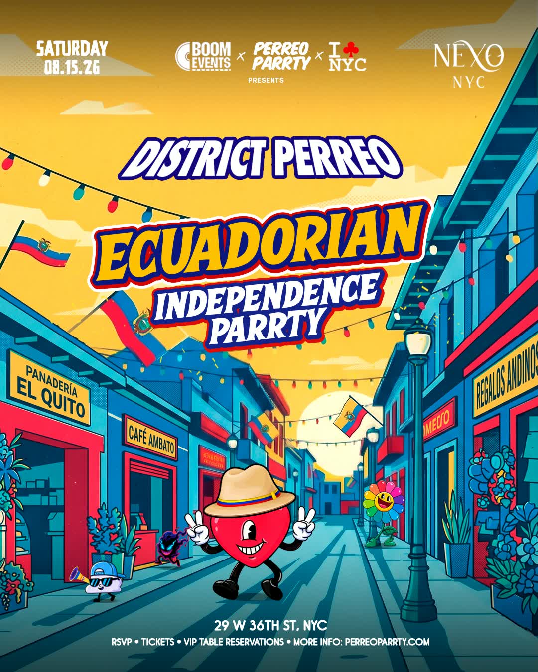 Buy tickets for Ecuadorian Independence Day Reggaeton Party at Nexo Club Midtown NYC Ecuadorian Independence Day Reggaeton Party at Nexo Club Midtown NYC