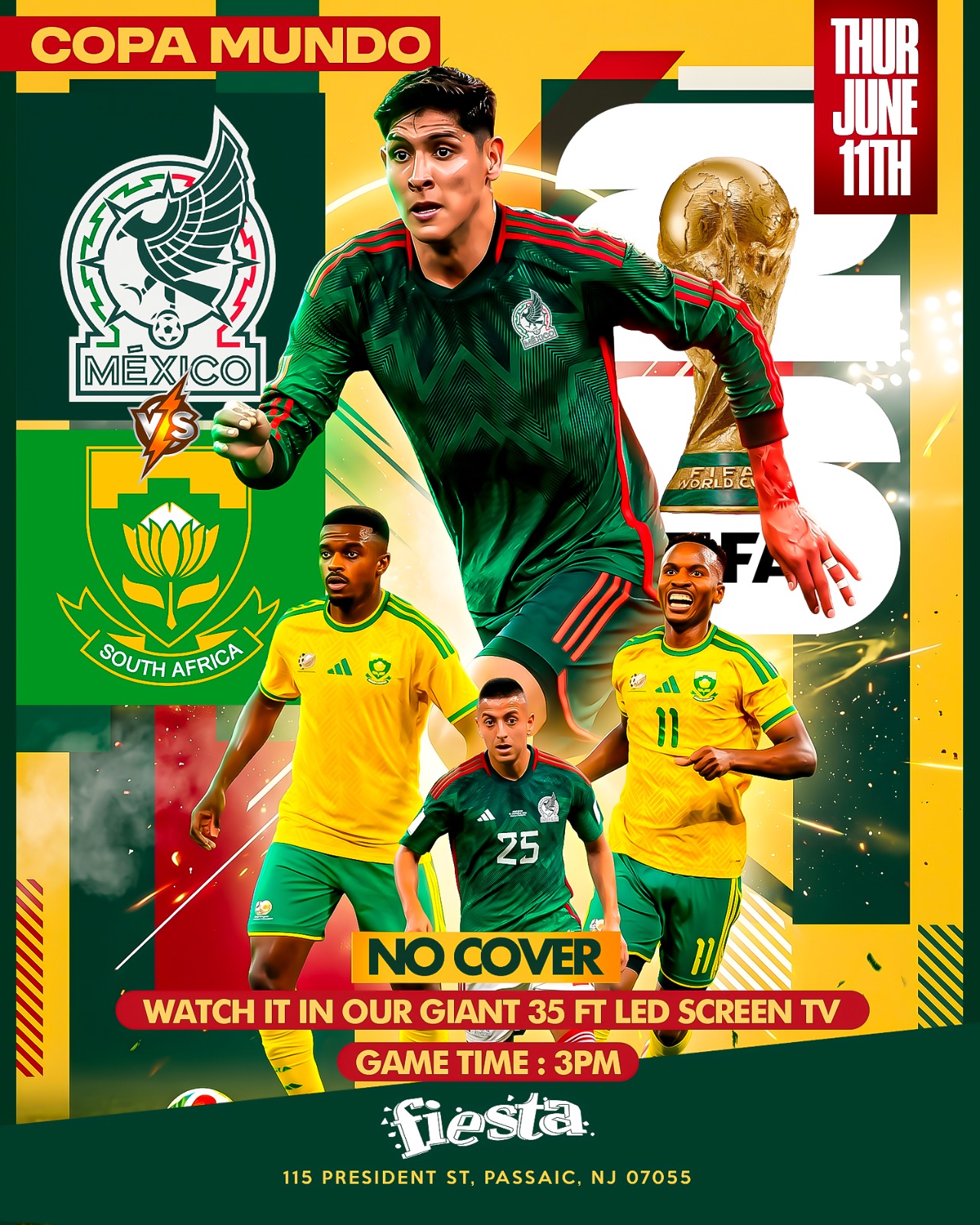Buy tickets for PARTIDO INAGURAL DE LA COPA DEL MUNDO MEXICO VS SOUTH AFRICA PARTIDO INAGURAL DE LA COPA DEL MUNDO MEXICO VS SOUTH AFRICA