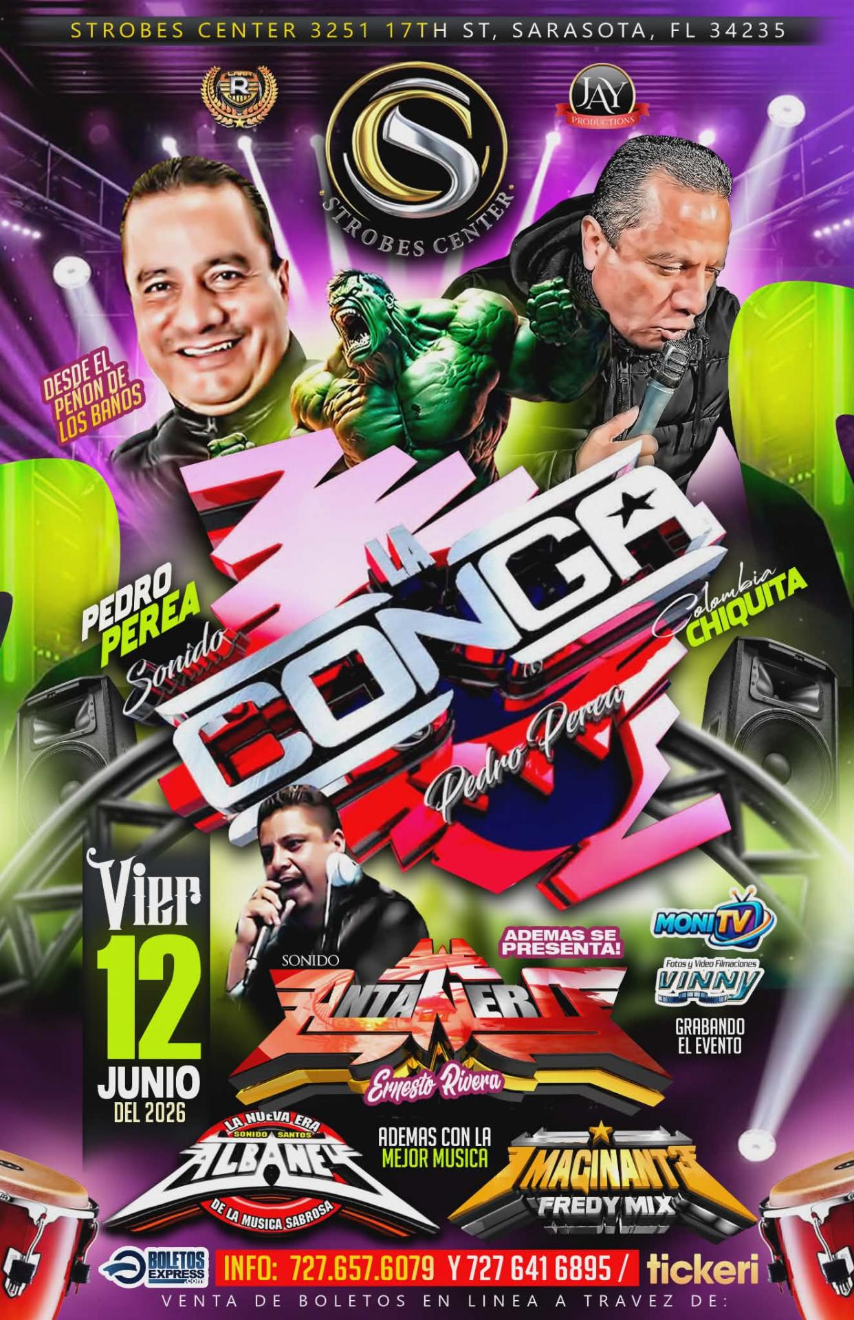 Buy tickets for SONIDO LA CONGA SONIDO LA CONGA