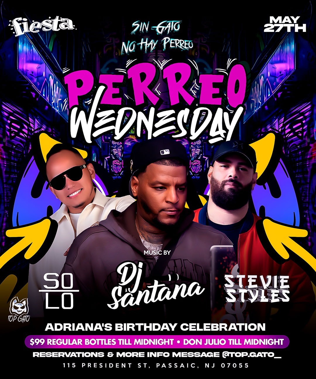 Buy tickets for PERREO WEDNESDAY - ADRIANA'S BIRTHDAY CELEBRATION PERREO WEDNESDAY - ADRIANA'S BIRTHDAY CELEBRATION
