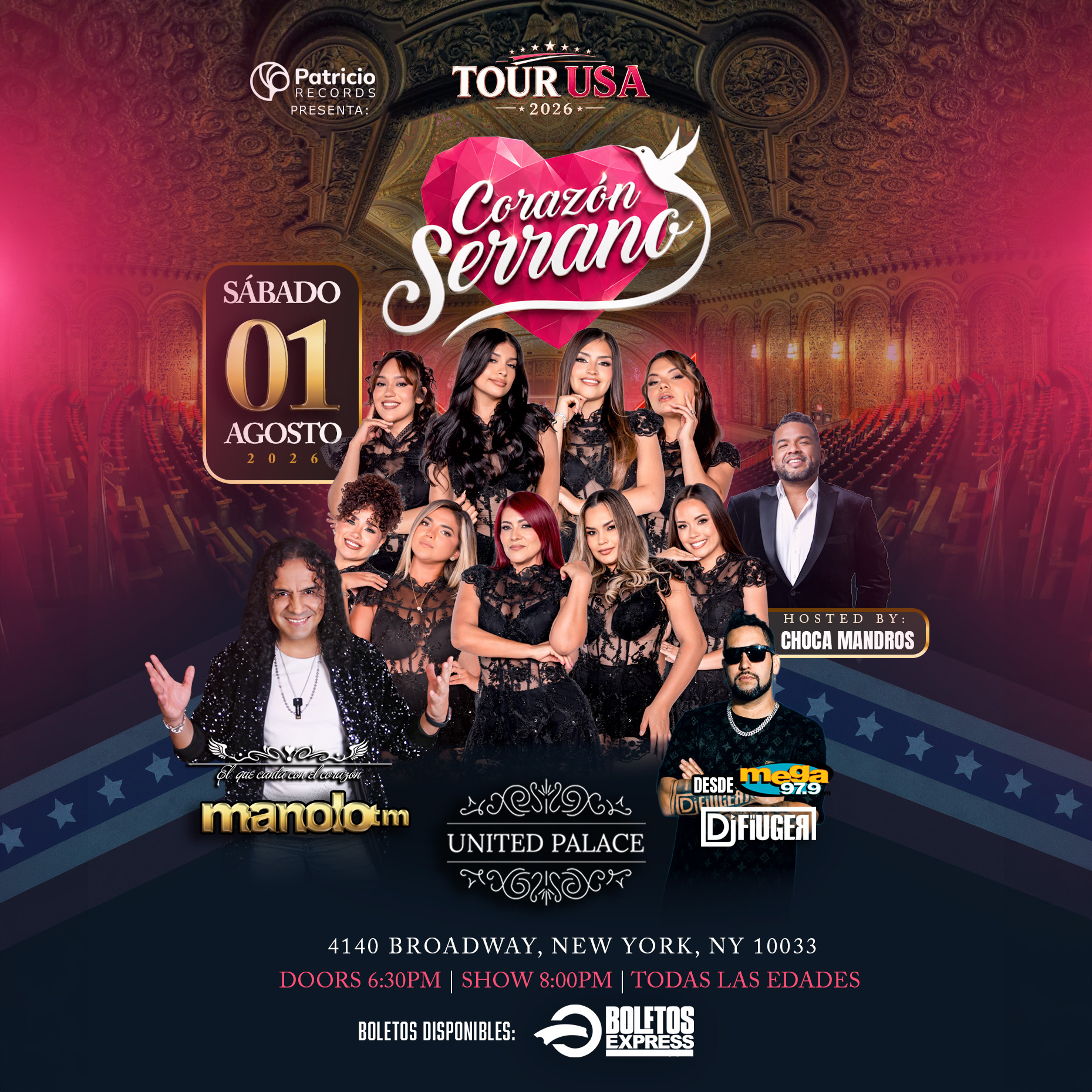 Buy tickets for Corazon Serrano -Tour USA 2026 Corazon Serrano -Tour USA 2026