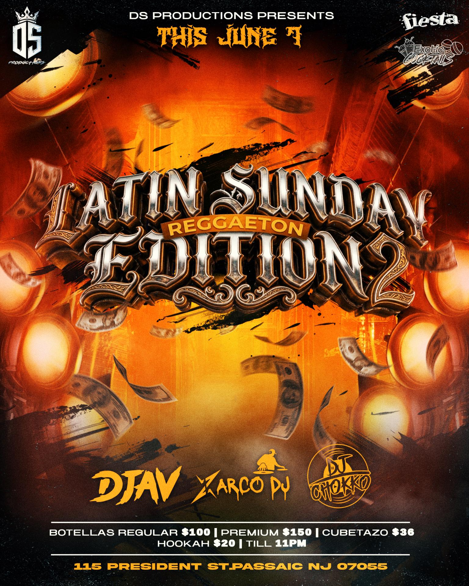 LATIN SUNDAY - REGGAETON EDITION 2