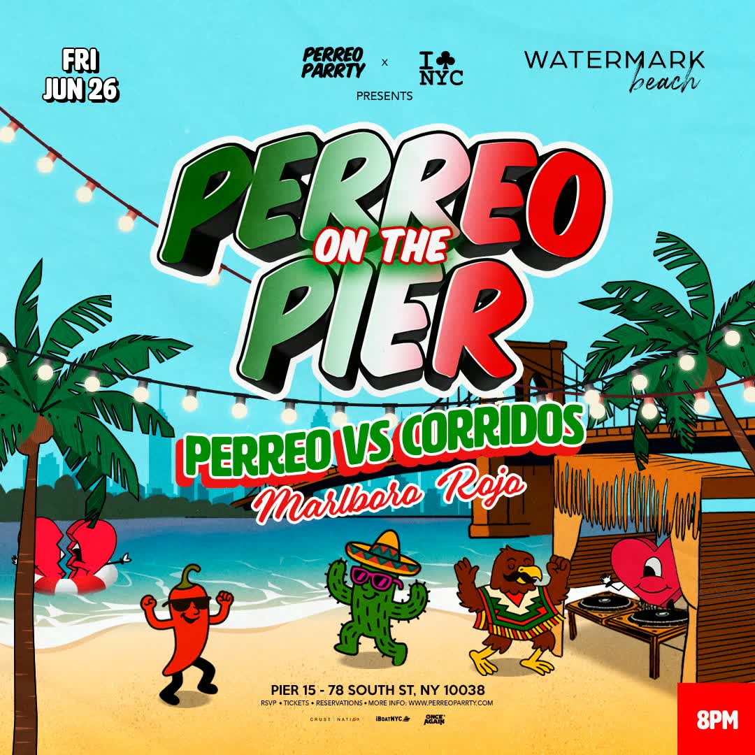 Reggaeton vs Corridos - Malboro Rojo - Perreo on the Pier @ Watermark