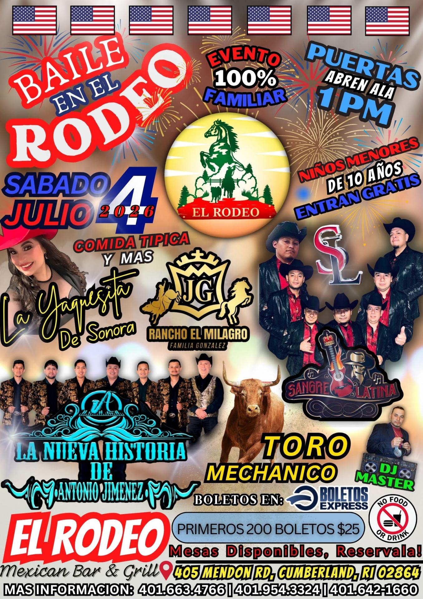 BAILE EN EL RODEO