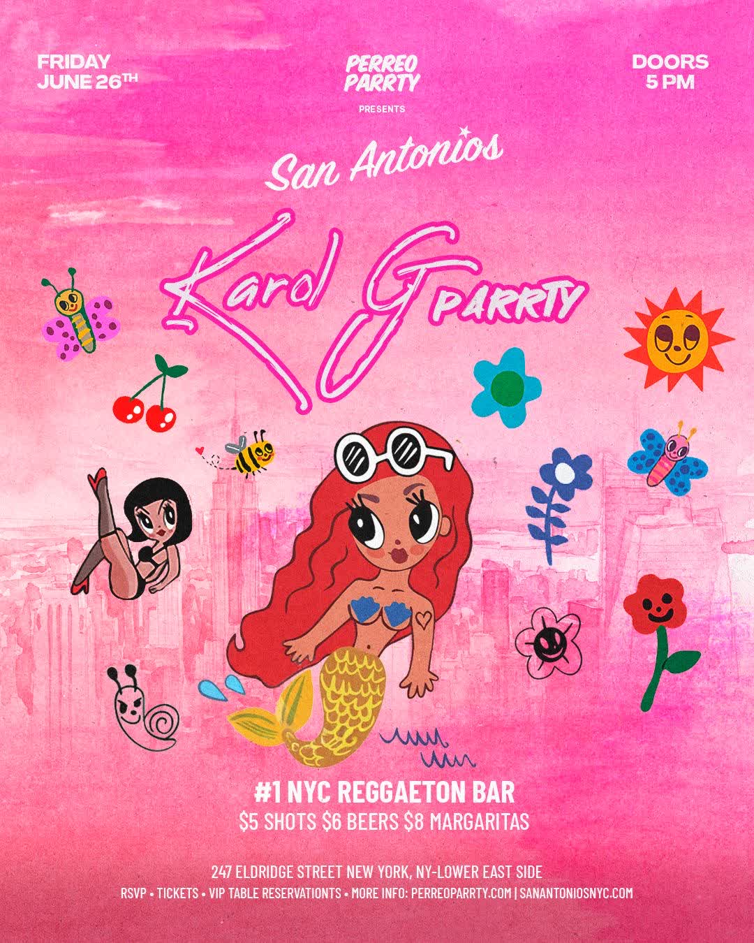 Buy tickets for Karol G Bichota Reggaeton Party @ San Antonios Lower East Side NYC Karol G Bichota Reggaeton Party @ San Antonios Lower East Side NYC