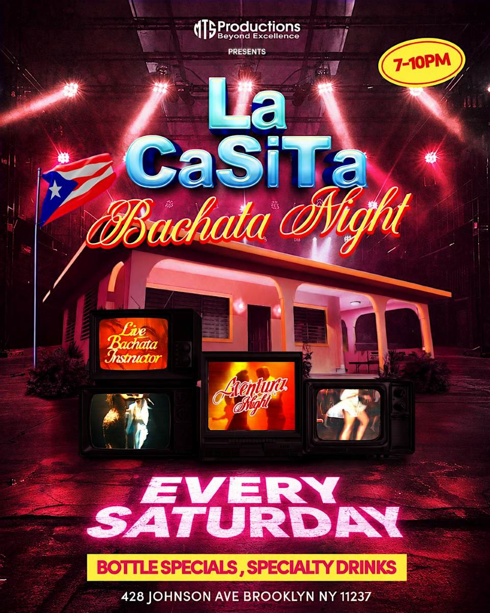 Bachata Day Party Bushwick Brooklyn | La Casita Brooklyn Bachata Night