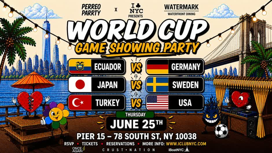 Buy tickets for THURSDAY JUNE 25TH WORLD CUP GAME SHOWING PARTY - HAPPY HOUR THURSDAY JUNE 25TH WORLD CUP GAME SHOWING PARTY - HAPPY HOUR
