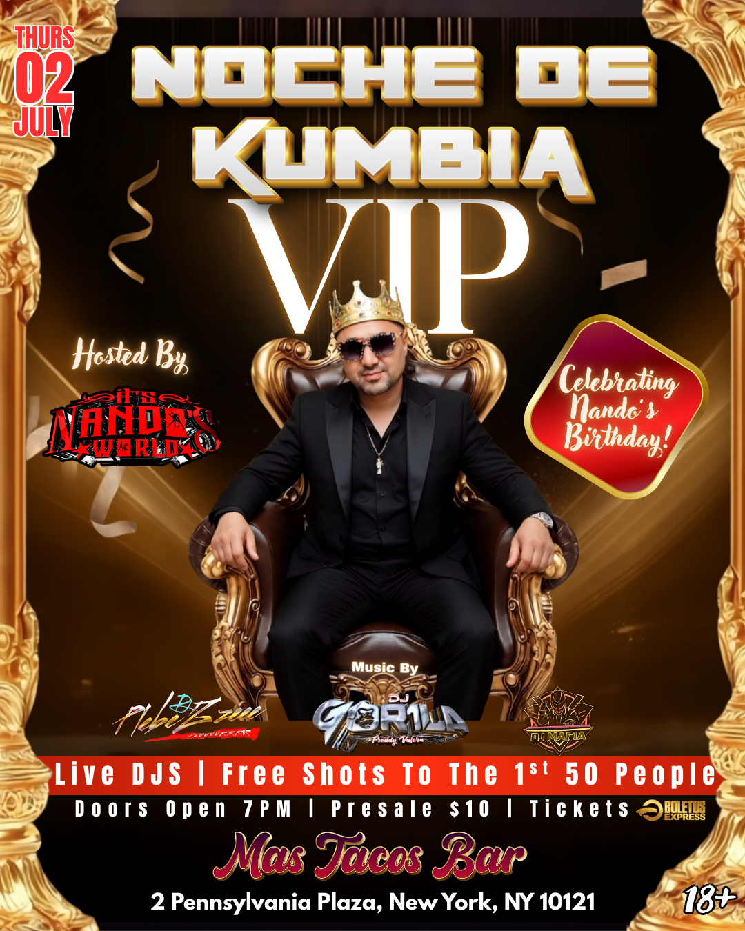 KUMBIA AT MAS TACOS