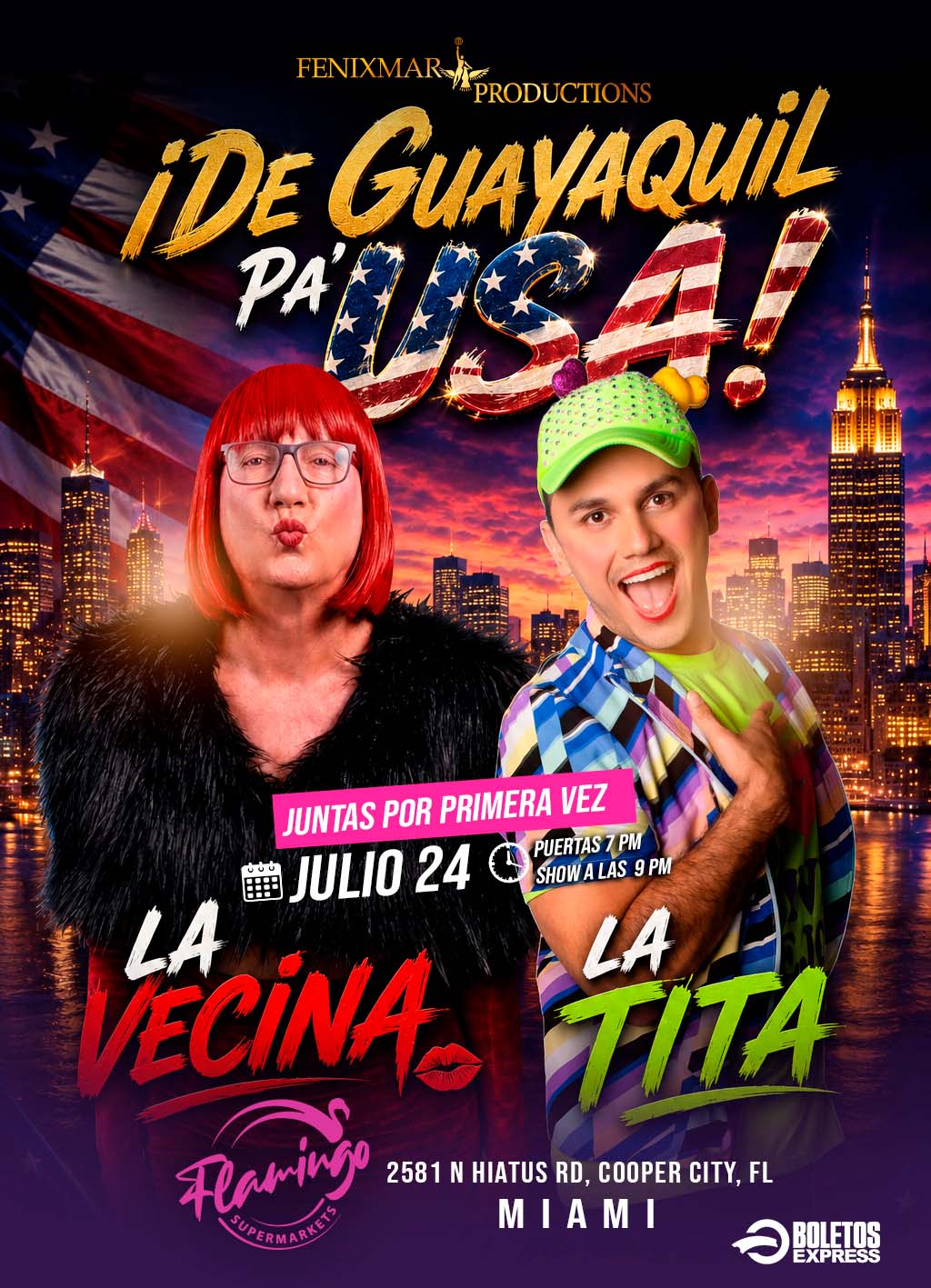 De Guayaquil Pa' USA