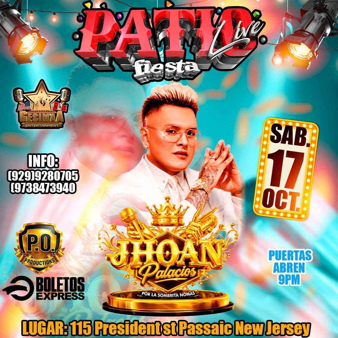 Buy tickets for JHOAN PALACIOS JHOAN PALACIOS
