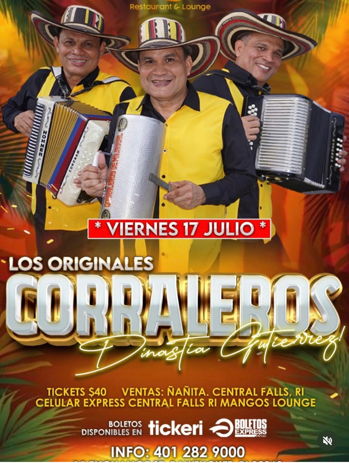 Buy tickets for LOS ORIGINALES CORRALEROS LOS ORIGINALES CORRALEROS