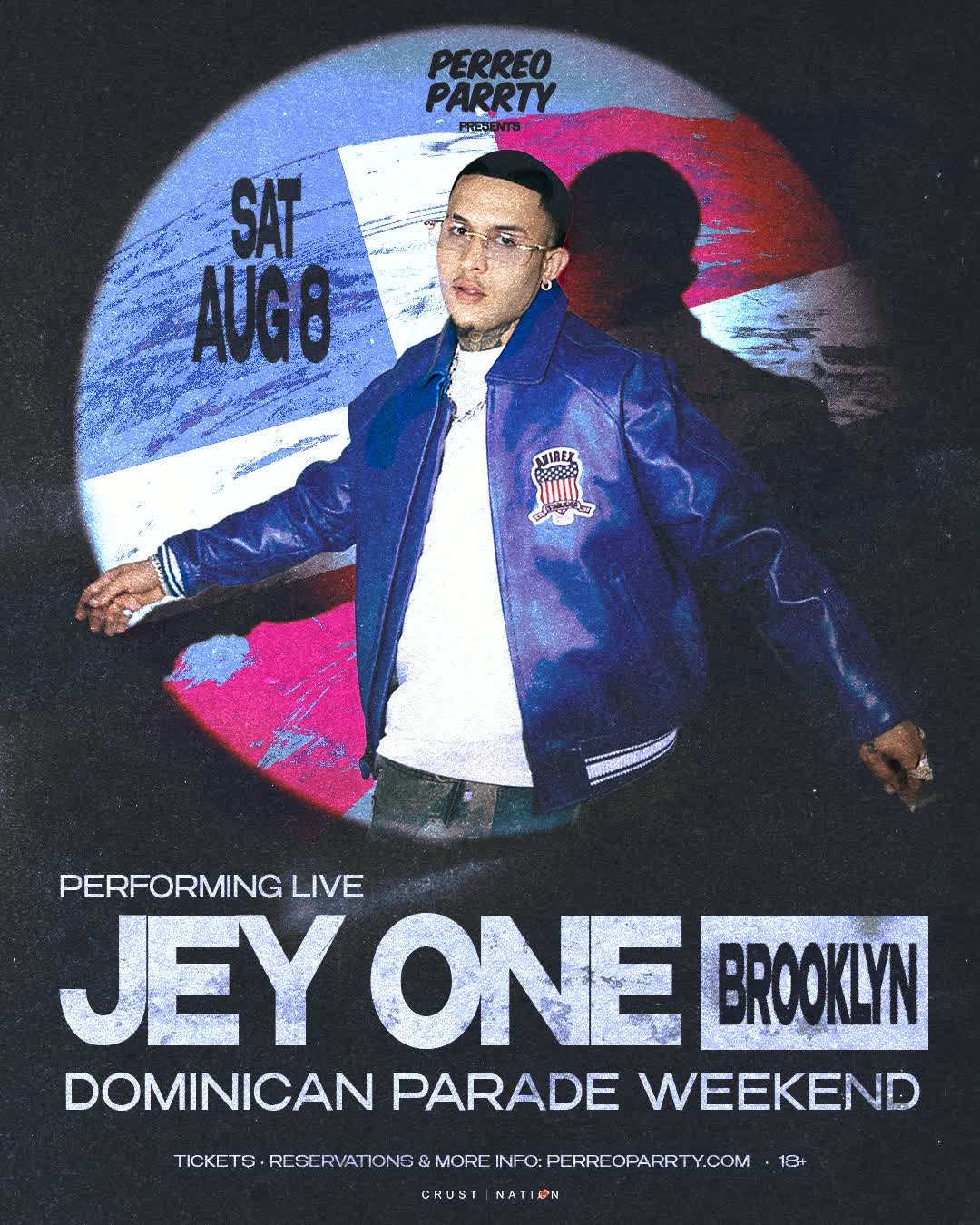 Buy tickets for PERREO PARRTY: JEY ONE (18+) Dominican Parade Weekend Brooklyn Warehouse PERREO PARRTY: JEY ONE (18+) Dominican Parade Weekend Brooklyn Warehouse