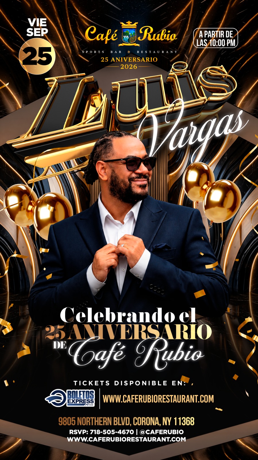 Buy tickets for LUIS VARGAS LUIS VARGAS