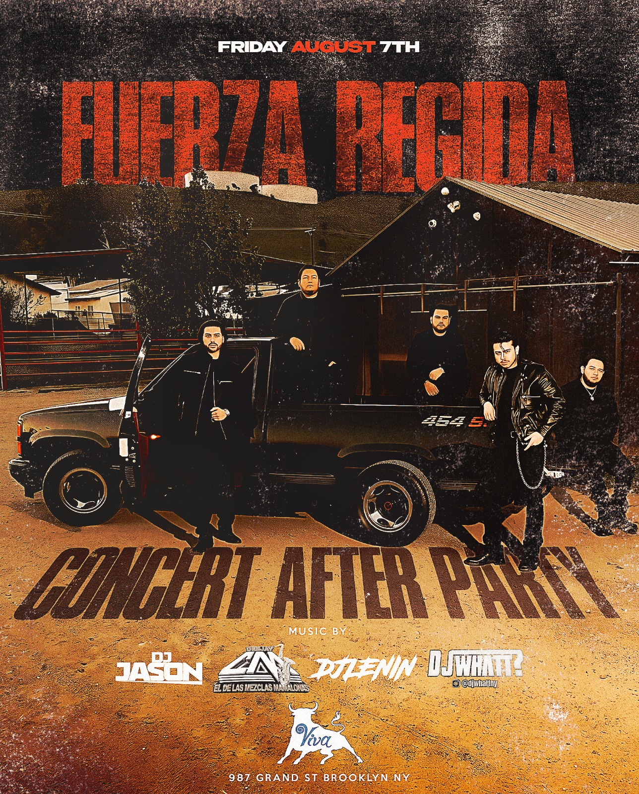 Fuerza Regida  Official Afterparty BROOKLYN