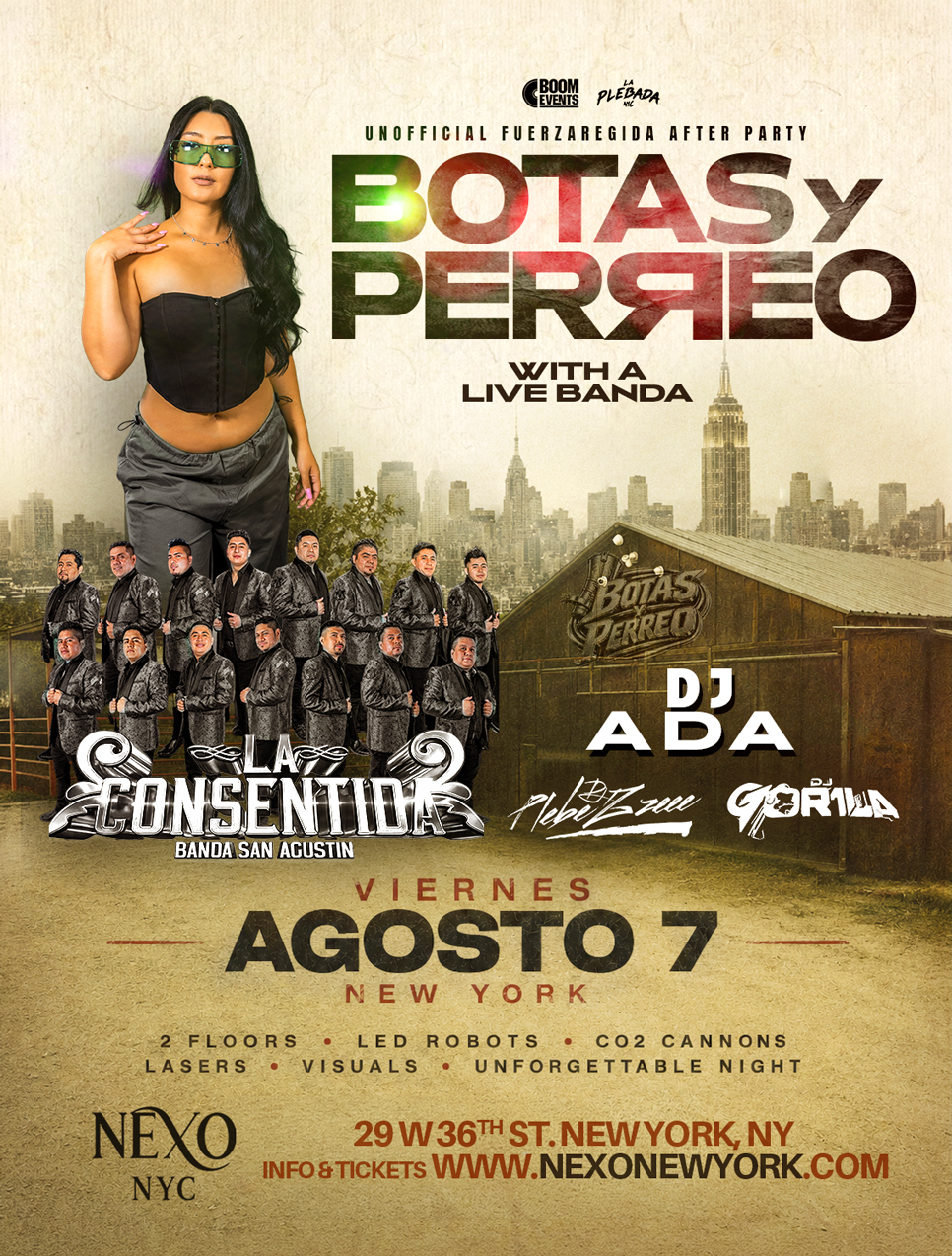UNOFFICIAL FUERZA AFTER PARTY