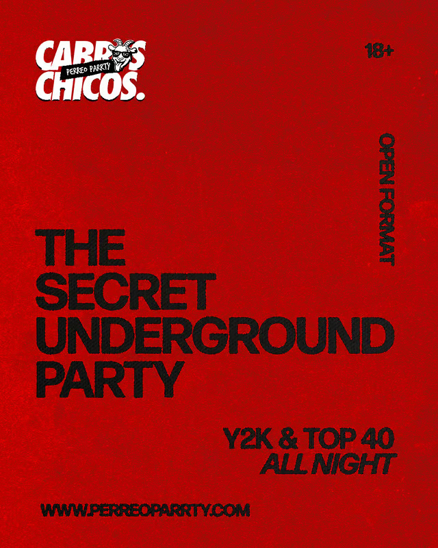 Cabros Chicos - Underground Y2K & Top 40 Parrty (18+)