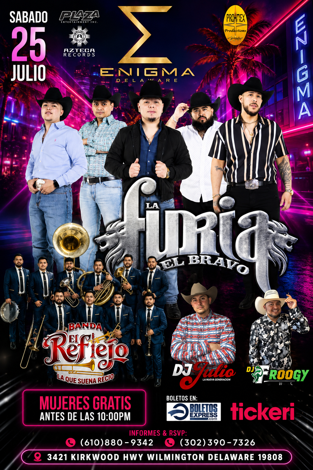 LA FURIA DEL BRAVO | BANDA EL REFREJO