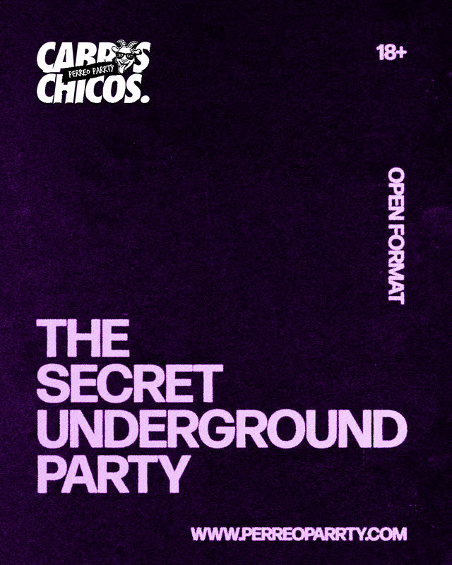 Buy tickets for Cabros Chicos - Underground Y2K & Top 40 Parrty (18+) Cabros Chicos - Underground Y2K & Top 40 Parrty (18+)