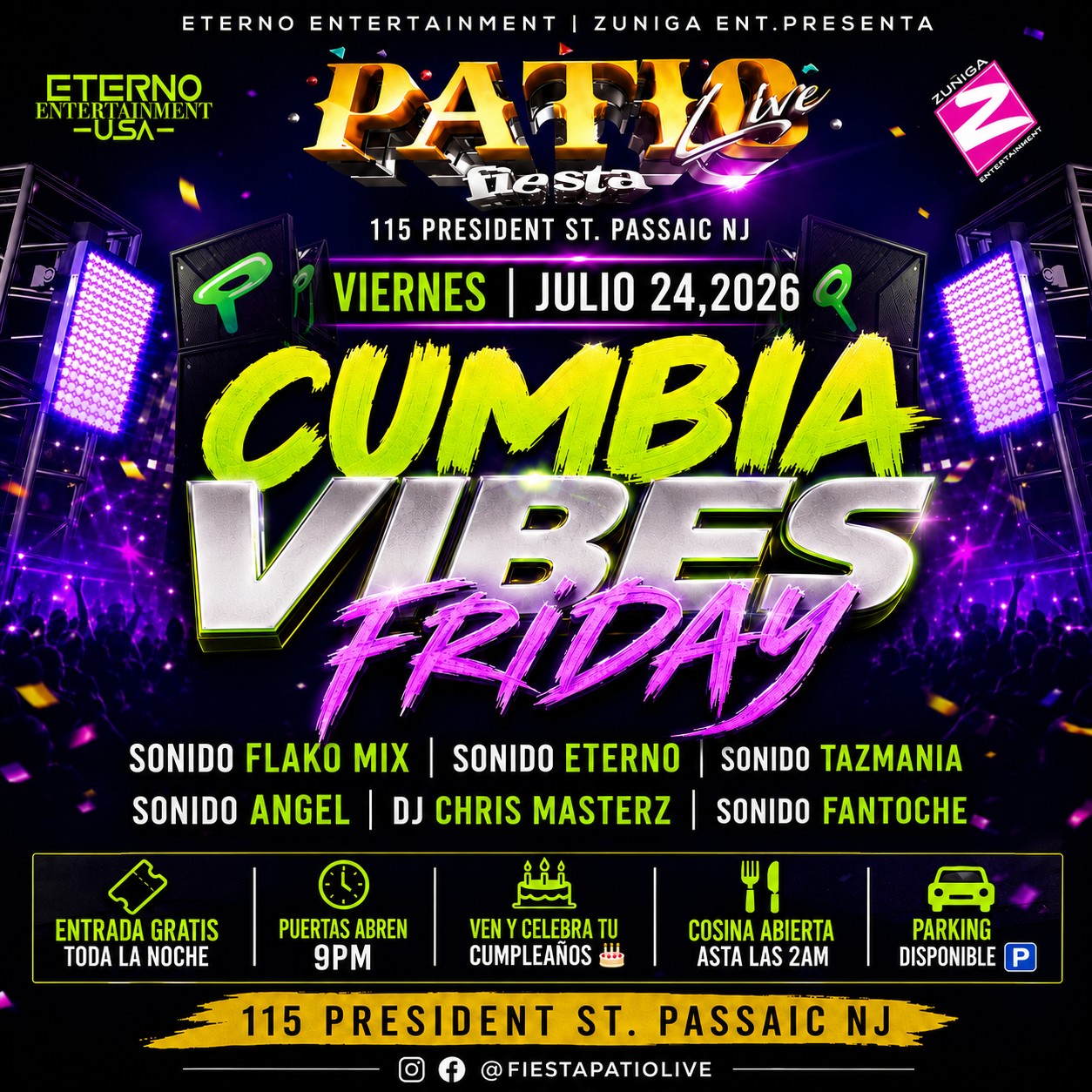 CUMBIA VIBES FRIDAY