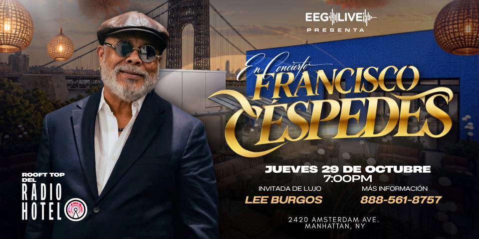 Buy tickets for Francisco Pancho Cespedes / Special Guest Lee Burgos Francisco Pancho Cespedes / Special Guest Lee Burgos