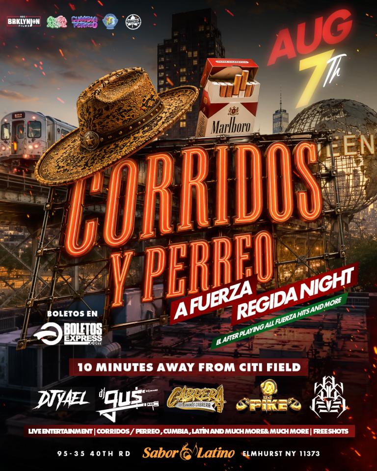 Buy tickets for Corridos y Perreo Fuerza Regida Night Corridos y Perreo Fuerza Regida Night