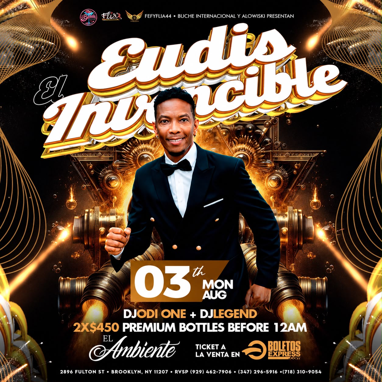 Buy tickets for EUDIS EL INVENCIBLE EUDIS EL INVENCIBLE
