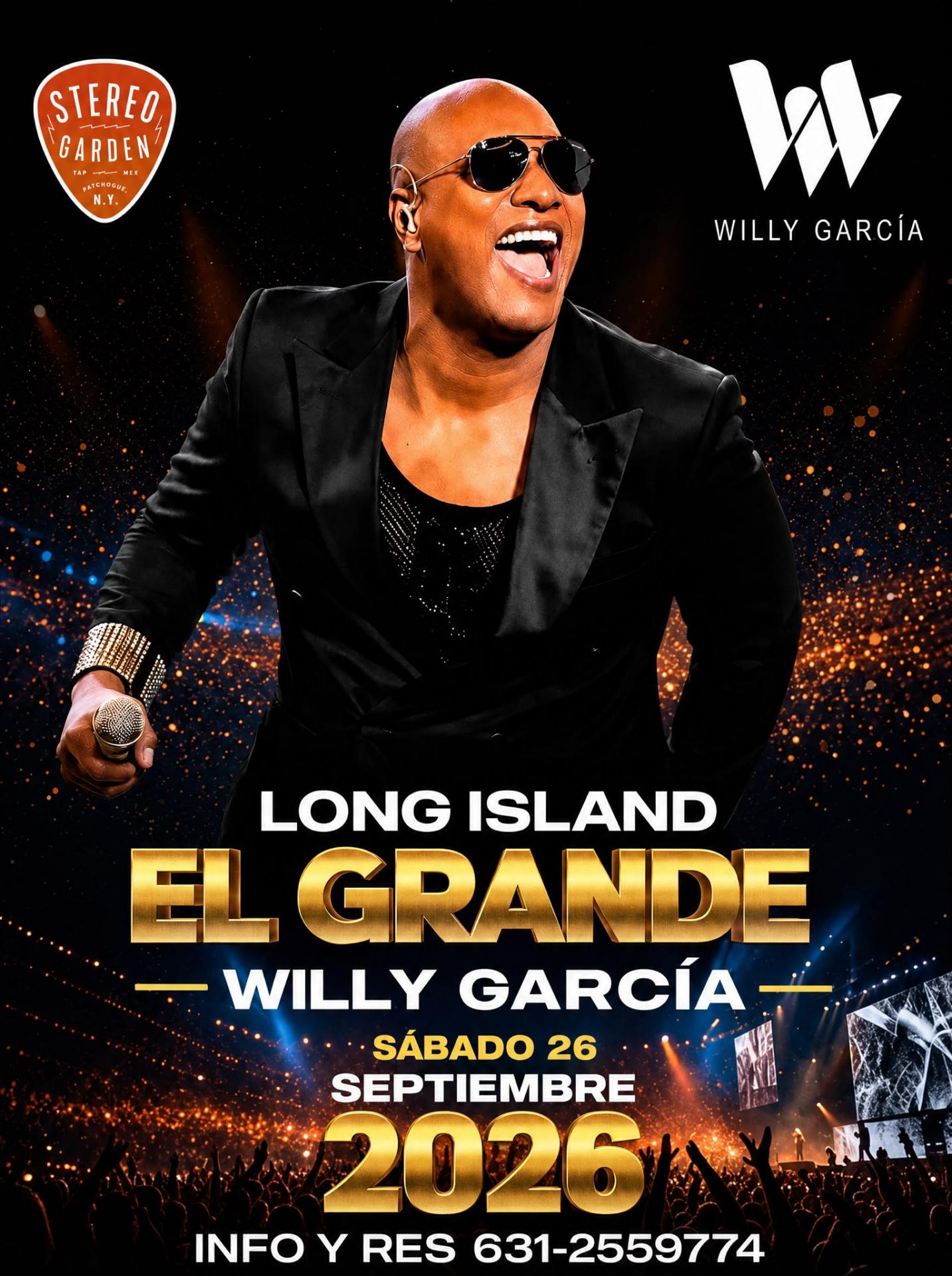 Buy tickets for WILLY GARCIA WILLY GARCIA