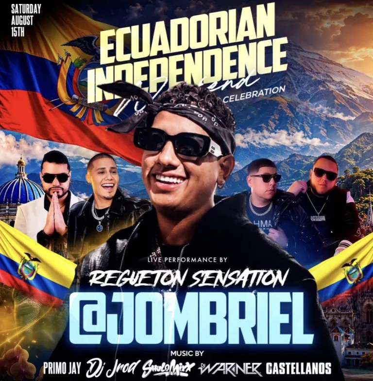 Buy tickets for JOMBRIEL IN CONCERT - ECUADORIAN INDEPENDENCE WEEKEND JOMBRIEL IN CONCERT - ECUADORIAN INDEPENDENCE WEEKEND