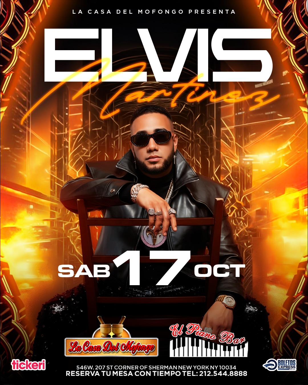 Buy tickets for ELVIS MARTINEZ LA CABRA ELVIS MARTINEZ LA CABRA