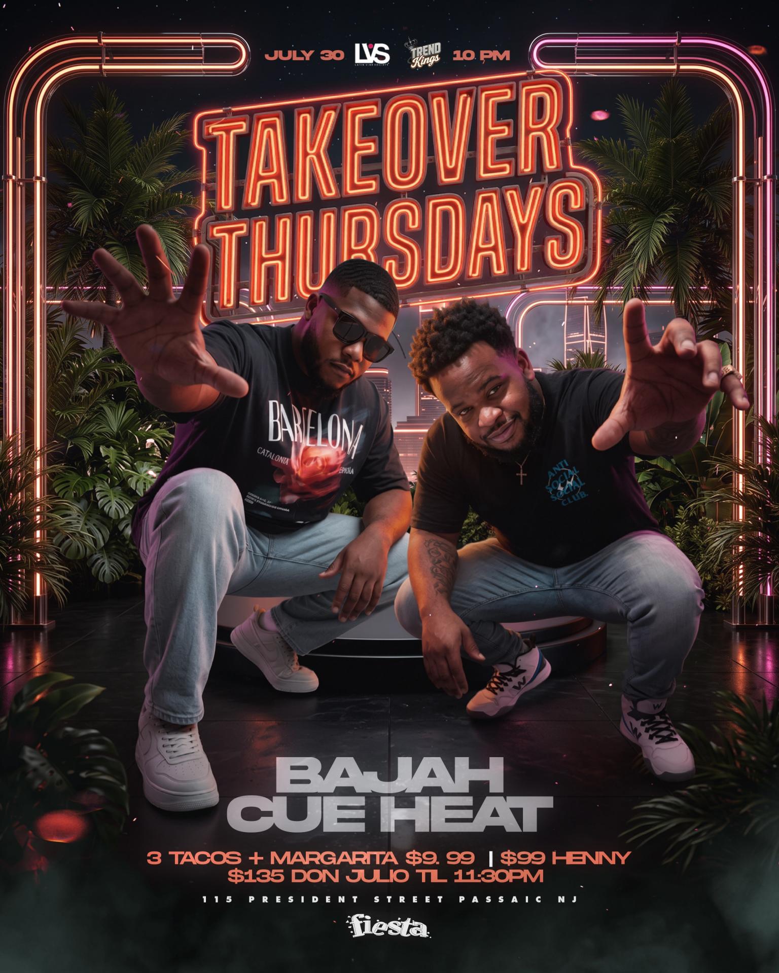 Buy tickets for TAKEOVER THURSDAY TAKEOVER THURSDAY