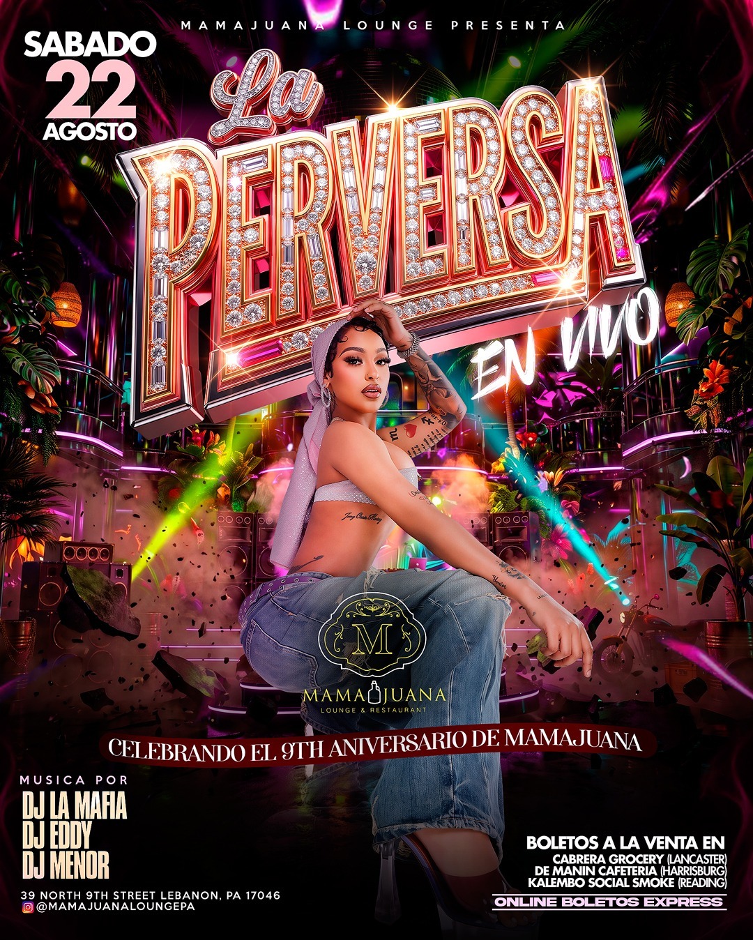 Buy tickets for LA PERVERSA LA PERVERSA