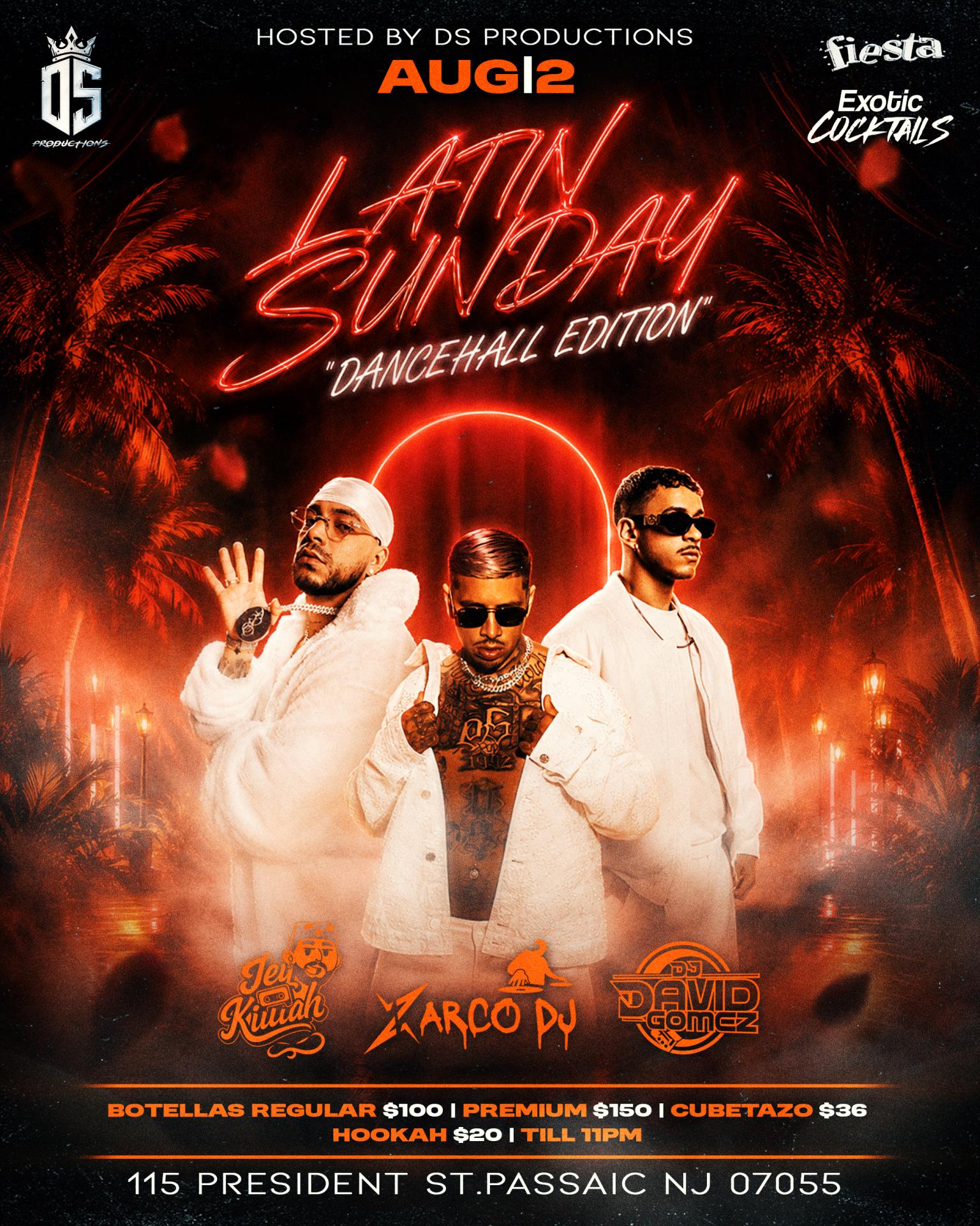 Buy tickets for LATIN SUNDAY - DANCEHALL EDITION LATIN SUNDAY - DANCEHALL EDITION