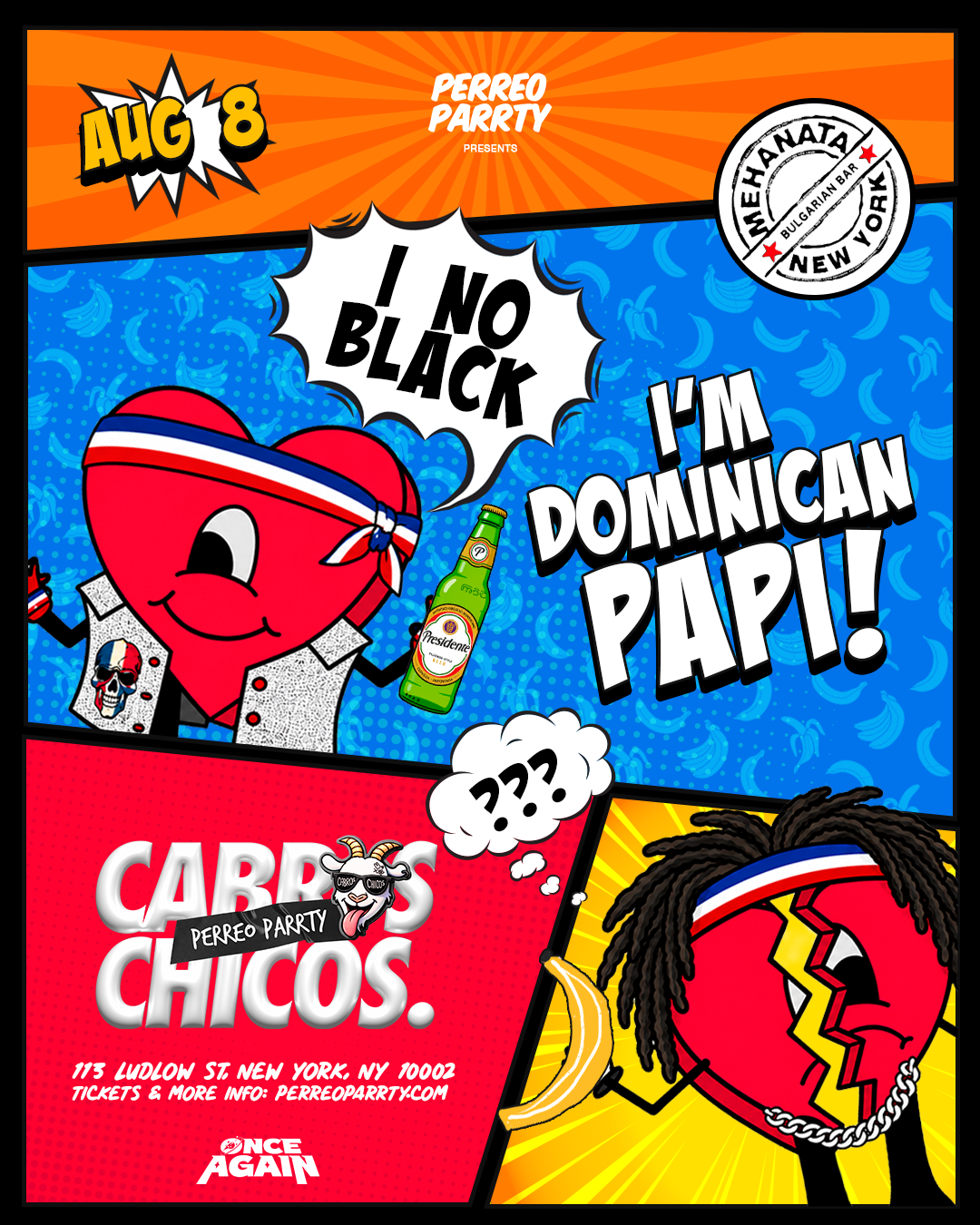 Cabros Chicos -  IM DOMINICAN PAPI - Dembow & Perreo Parrty (18+)