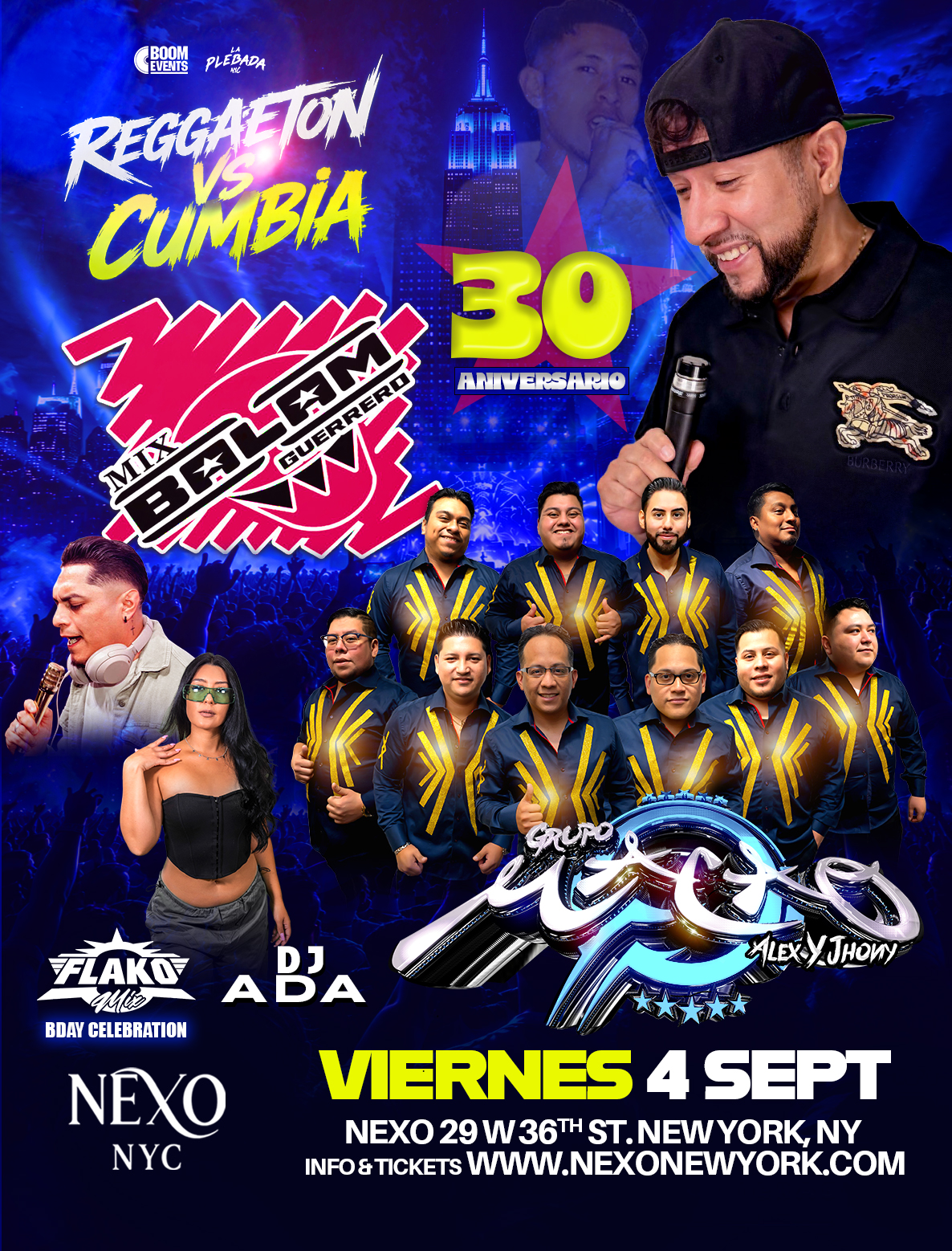 Buy tickets for Regaeton vs. cumbia Regaeton vs. cumbia
