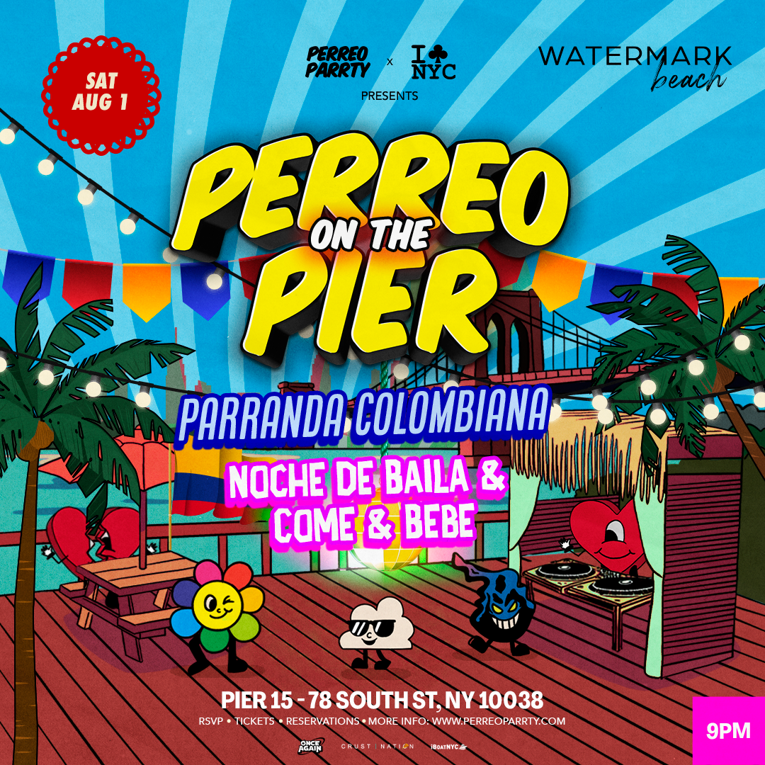 #1 PARRANDA COLOMBIANA - PERREO ON THE PIER @ WATERMARK