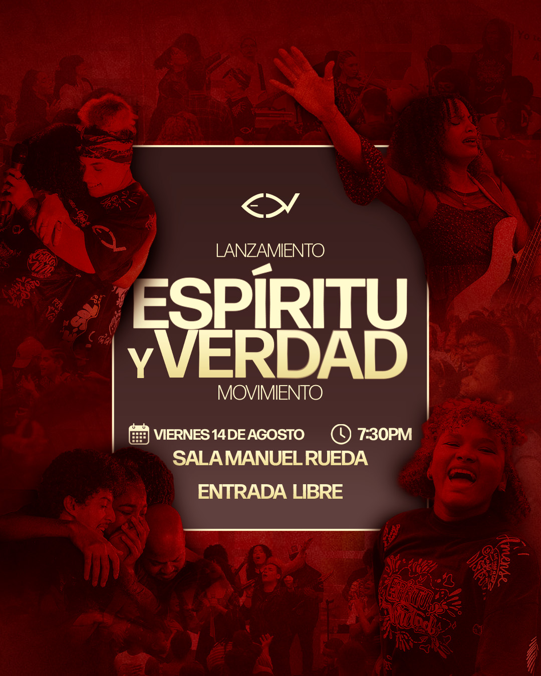 Buy tickets for LANZAMIENTO ESPIRITU Y VERDAD LANZAMIENTO ESPIRITU Y VERDAD