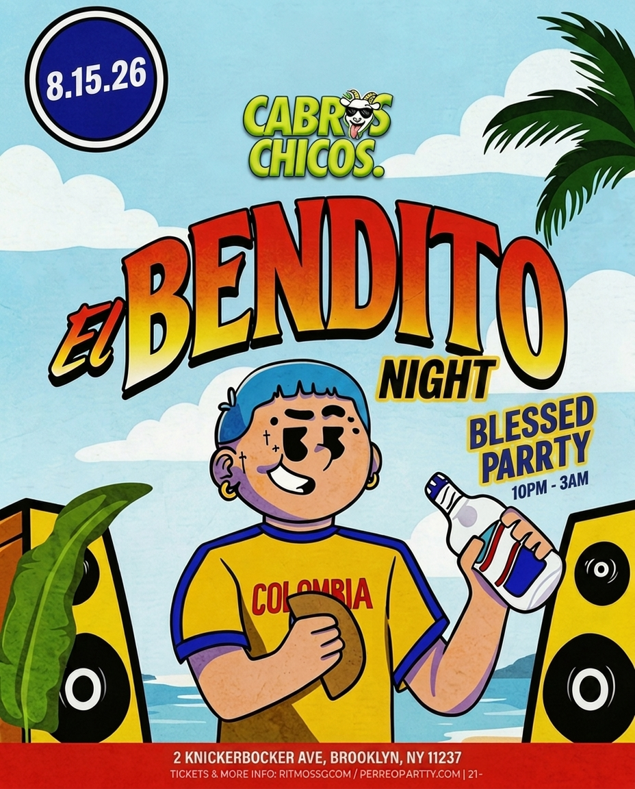 Buy tickets for Cabros Chicos: El Bendito Night | Reggaeton Latin Dance Parrty (18+) Cabros Chicos: El Bendito Night | Reggaeton Latin Dance Parrty (18+)