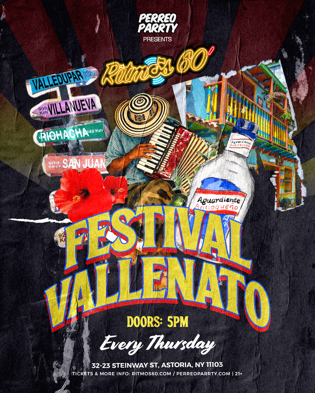 Buy tickets for Ritmos: Festival de Vallento Colombian Latin Party NYC Ritmos: Festival de Vallento Colombian Latin Party NYC