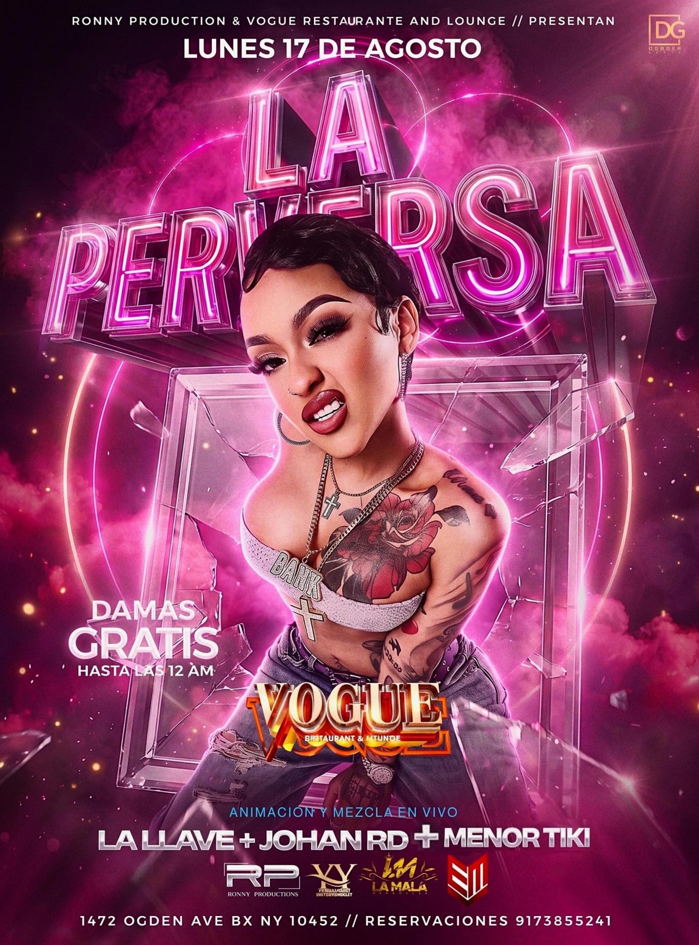 Buy tickets for La perversa live La perversa live