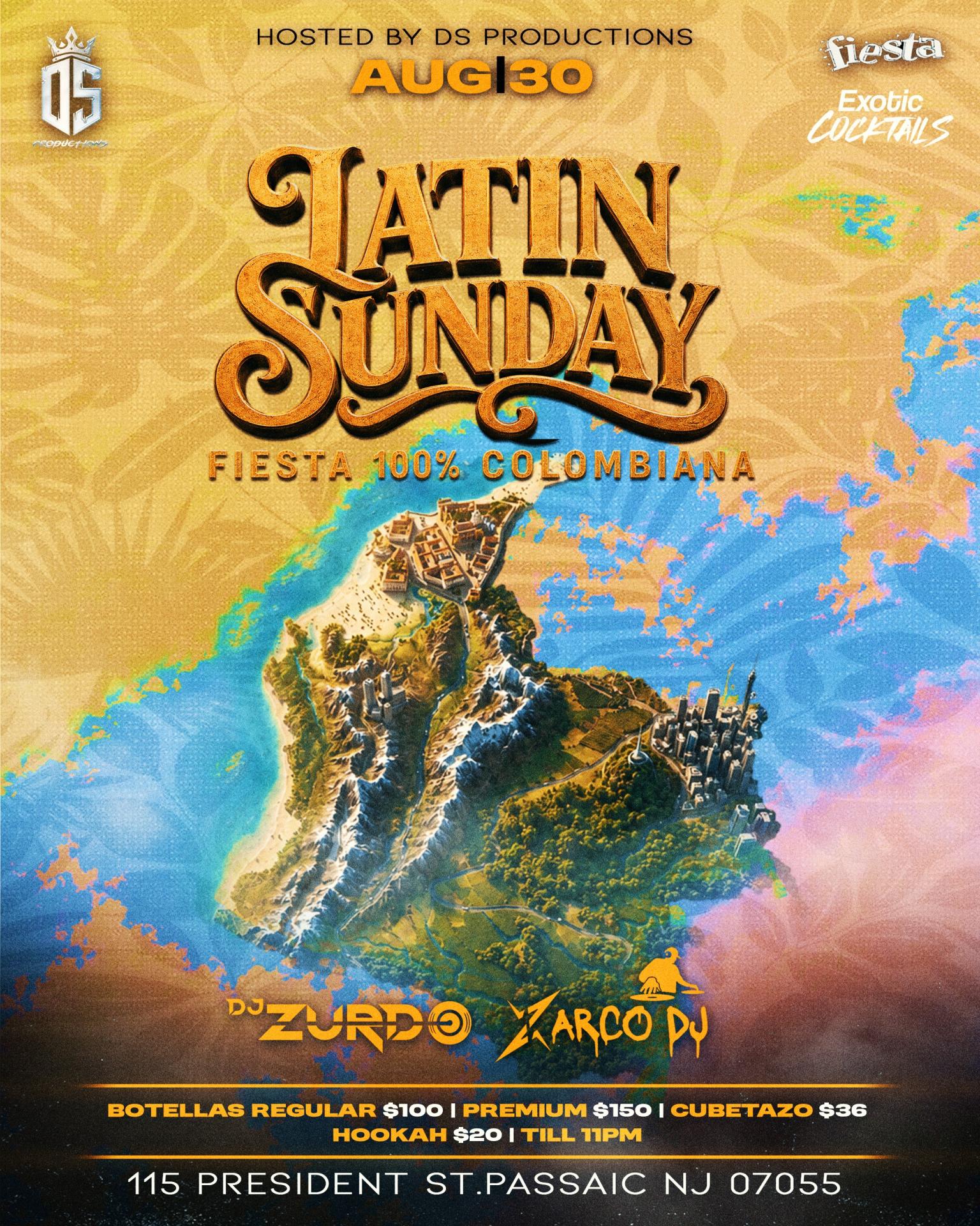 Buy tickets for LATIN SUNDAY - DJ ZURDO, DJ ZARCO LATIN SUNDAY - DJ ZURDO, DJ ZARCO