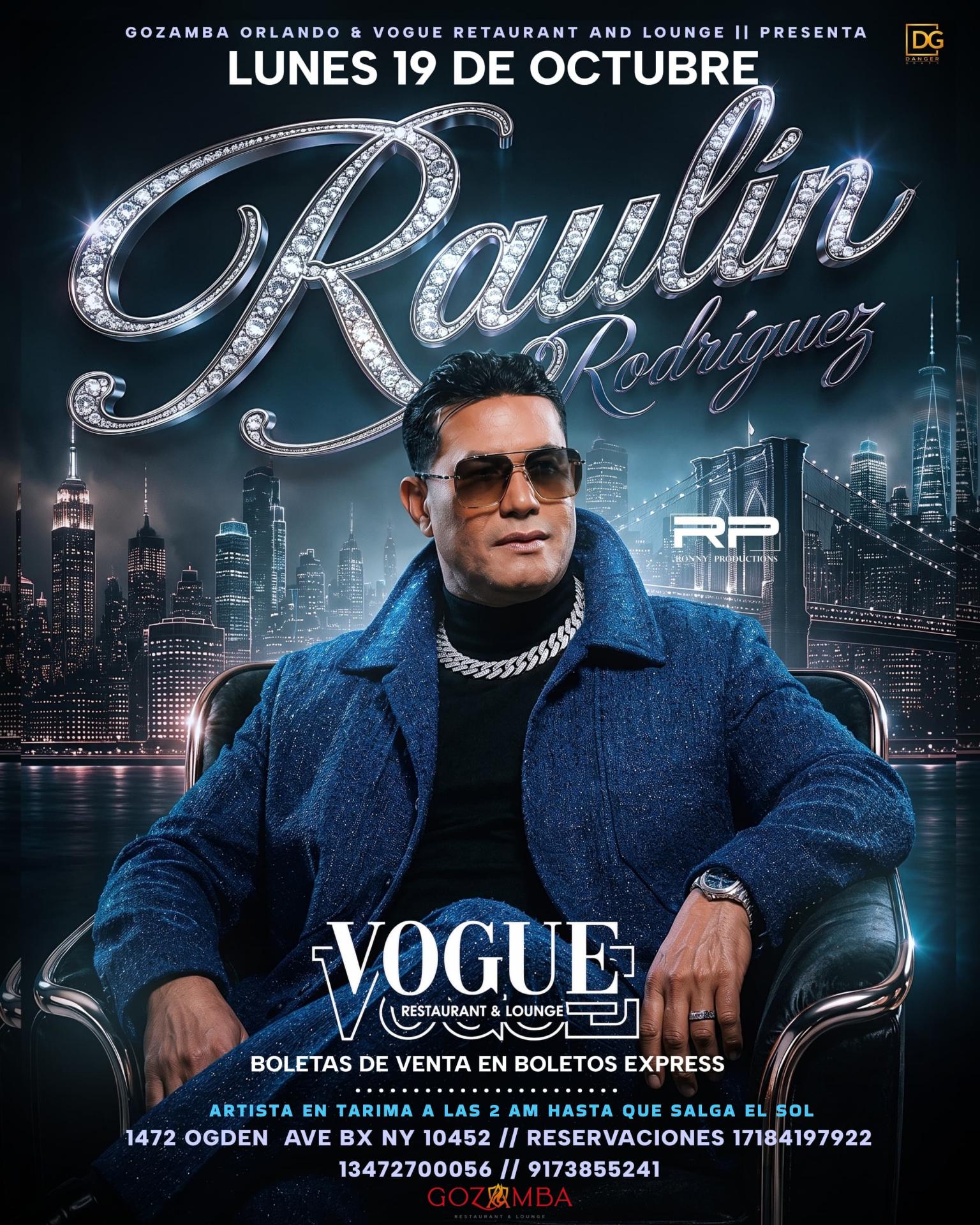 Raulin Rodriguez live