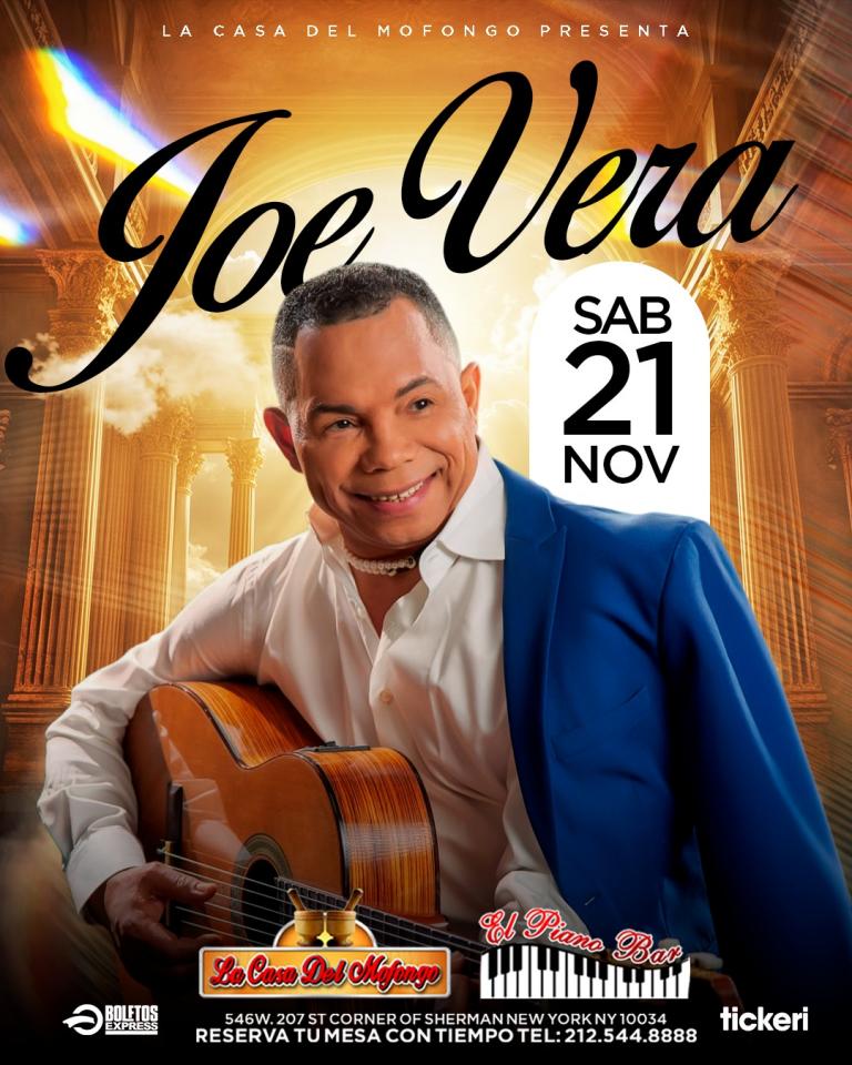 Buy tickets for JOE VERAS EL HOMBRE DE TU VIDA JOE VERAS EL HOMBRE DE TU VIDA