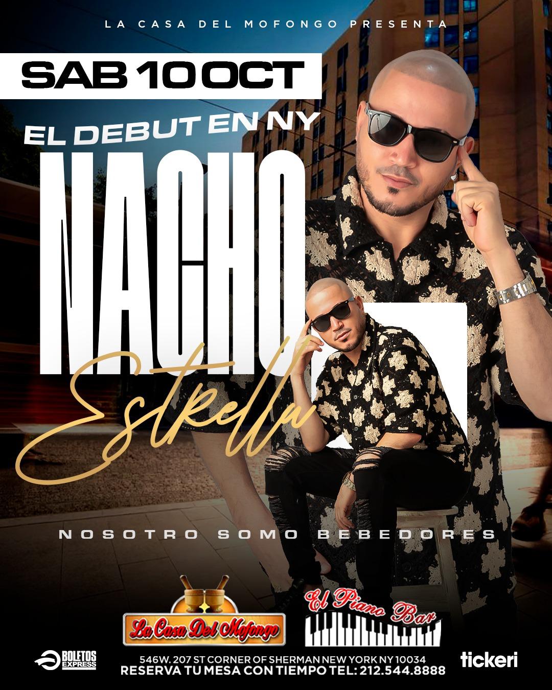 Buy tickets for NACHO ESTRELLA NACHO ESTRELLA