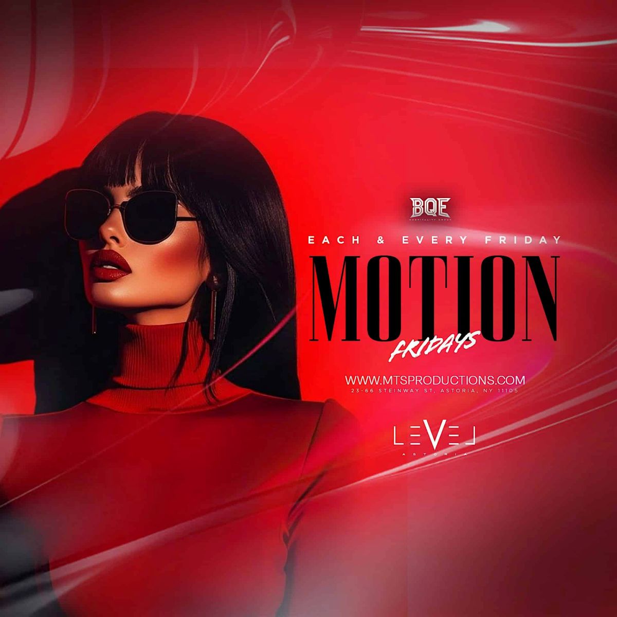 Buy tickets for Motion Fridays Reloaded at LEVEL Astoria – Sep 18 Motion Fridays Reloaded at LEVEL Astoria – Sep 18